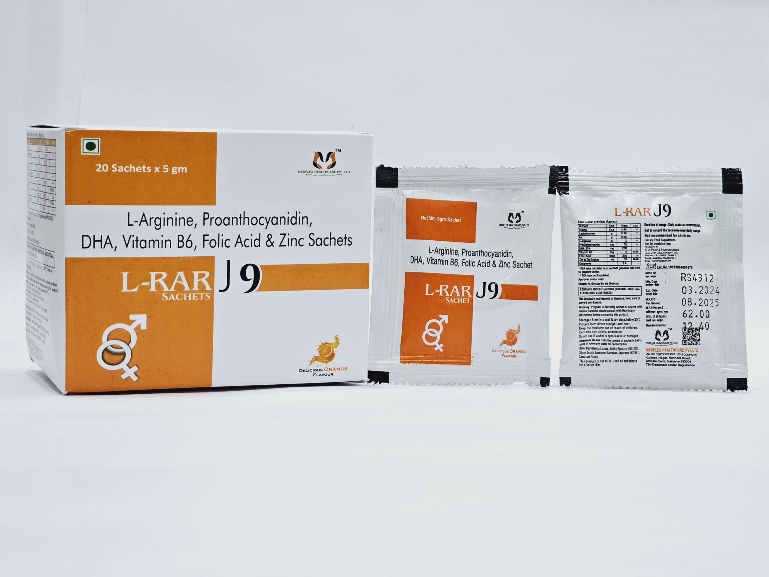 Medflex Box Sachets | Medflex healthcare